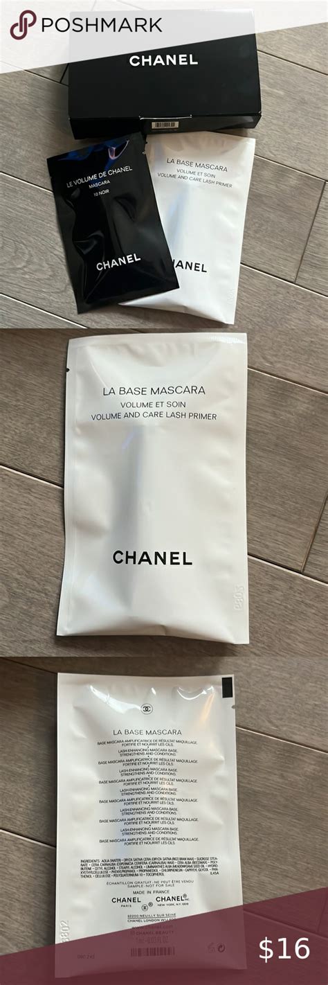 chanel sample pack - chanel sample size.